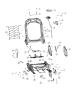 Diagram Adjusters, Recliners, Shields and Risers - Passenger Seat - 72 Body. for your Chrysler 300 M