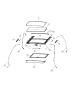 Diagram Sunroof and Related Parts. for your 2009 Jeep Grand Cherokee