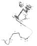 HCU, Brake Tubes and Hoses, Front. Diagram