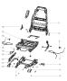 Image of SHIELD. Seat. Right. [Driver Height Adjuster. image for your 2000 Chrysler 300  M 