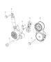 Diagram Pulleys And Related Parts. for your 2019 RAM 1500