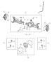 Image of HOUSING. Axle.  [3.73 Rear Axle Ratio]. image for your 2004 Chrysler 300 M