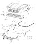 Diagram Hood and Related Parts. for your 1999 Chrysler 300 M