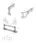 Diagram Radiator Support. for your 2019 RAM 1500 Lone Star Crew Cab