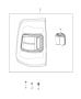 Diagram Lighting, Taillamp. for your Chrysler 300 M