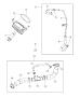 Diagram Engine Oil Heat Exchanger And Hoses/Tubes 5.7L. for your 2001 Chrysler 300 M