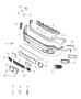 Diagram Fascia, Front. for your 2001 Chrysler 300 M