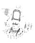 Adjusters, Recliners, Shields and Risers - Driver Seat - 74 Body, LHD. Diagram