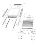 Diagram Sky Slider Convertible Top. for your 2004 Chrysler 300 M