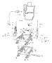 Center Seat Frames And Hardware. Diagram