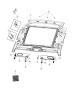 Diagram Headliners and Visors, With Sunroof. for your 2001 Chrysler 300 M