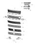 Diagram Grilles and Related Items, SRT, Scat Pack, Daytona. for your 2004 Chrysler 300 M