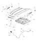 Diagram Hood and Related Parts. for your 2002 Jeep Liberty