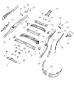 Diagram Rear Floor Pan Attaching Parts. for your 2001 Chrysler 300 M