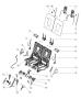 Diagram Third Row - Adjusters, Recliners and Shields - 50/50 Split Seat. for your 2003 Chrysler 300 M