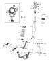 Diagram Suspension, Rear. for your 2003 Chrysler 300 M