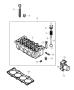 Image of HEAD. Cylinder. With Valves. [Power Train Parts. image for your 2005 Chrysler Sebring   
