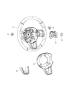 Steering Wheel Assembly. Diagram