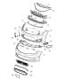 Diagram Fascia, Front. for your 1991 Jeep Wrangler