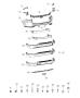 Diagram Fascia, Rear. for your 2004 Chrysler 300 M