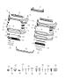 Diagram Fascia, Front. for your 2017 Jeep Cherokee