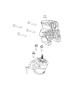 Engine Mounting Right Side 2.0L Direct Injected Turbo. Diagram