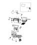 Image of HOUSING. DISTRIBUTION. [HAB], [Instrument Panel. image for your 2004 Chrysler 300  M 