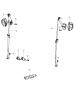 Seat Belts Second Row Buckets [2ND ROW FOLD/TUMBLE CAPTAIN CHAIRS]. Diagram