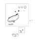 Diagram Lamps, Front. for your Chrysler 300 M