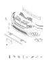 Diagram Front Bumper, Fascia. for your Chrysler 300 M