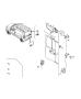 Diagram Rear Door Latch And Handle. for your 2001 Chrysler 300 M