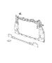 Image of PANEL. Radiator Closure. Export. Used After 03/03/2020. image for your Chrysler