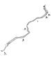 Diagram Auxiliary A/C and Heater Plumbing. for your 2004 Chrysler 300 M