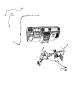 Image of WIRING. Instrument Panel. [E-Locker Rear Axle] OR. image for your 2018 Ram 5500   