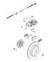 Diagram Brakes, Rear. for your 2004 Chrysler 300 M