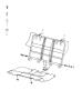 Image of BRACKET. Reinforcement to seat structure. image for your Chrysler 300  M