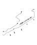 Diagram Fuel Lines/Tubes and Related Parts. for your 2023 Jeep Grand Wagoneer L