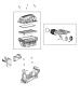 Diagram Air Cleaner and Related Parts. for your 1999 Chrysler 300 M