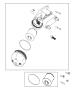 Image of FILTER. Engine Oil. [Euro Stage 6d Temp. image for your Chrysler Voyager  