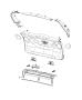 Diagram Liftgate Trim Panels and Scuff Plate. for your 2000 Chrysler 300 M