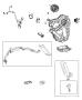 Diagram A/C and Heater Unit Rear. for your Chrysler Pacifica