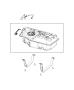 Diagram Fuel Tank and Related Parts. for your 2020 Chrysler Pacifica Hybrid Limited