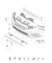 Diagram Front Bumper, Fascia. for your Chrysler 300 M