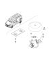 Diagram Spare Tire Stowage. for your 2025 Jeep Compass