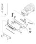 Diagram Fascia, Front. for your 2001 Chrysler 300 M