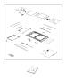 Diagram Sunroof and Component Parts [My Sky Power / Removeable Sunroof]. for your 2018 Jeep Grand Cherokee