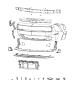 Diagram Fascia, Front. for your Chrysler 300 M