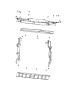 Diagram Radiator Seals, Shields, and Baffles. for your 2021 Jeep Cherokee