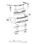 Diagram Fascia, Rear. for your 2010 Jeep Compass