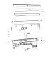 Image of CYLINDER. Ram Box Lock Assembly. Left, Right. [GXM], [RamBox Cargo. image for your 2021 Jeep Gladiator Mojave  